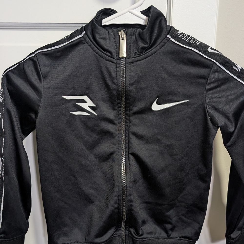Nike Black and White Athletic Jacket